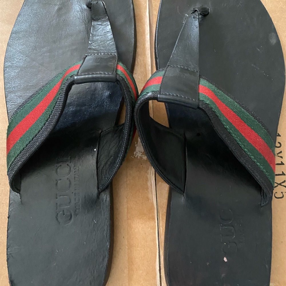 Original men size 11 Gucci slippers